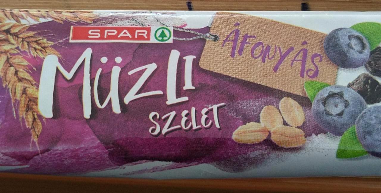 Képek - Müzli szelet áfonyás Spar