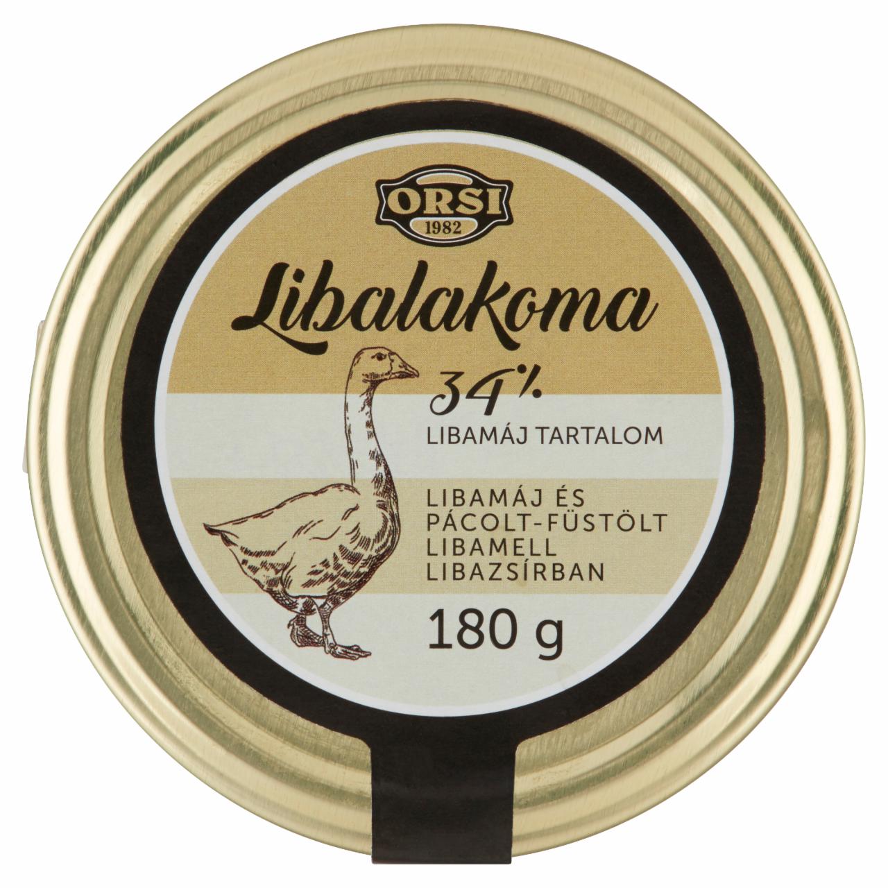 Képek - Orsi Libalakoma libamáj és pácolt-füstölt libamell libazsírban 180 g