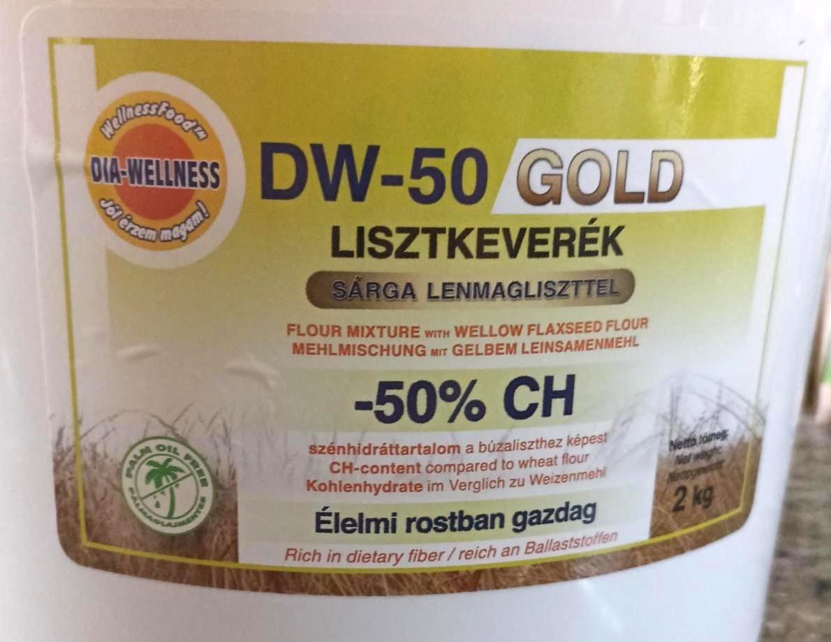 Képek - Dw-50 Gold lisztkeverék sárga lenmagliszttel Dia-Wellness