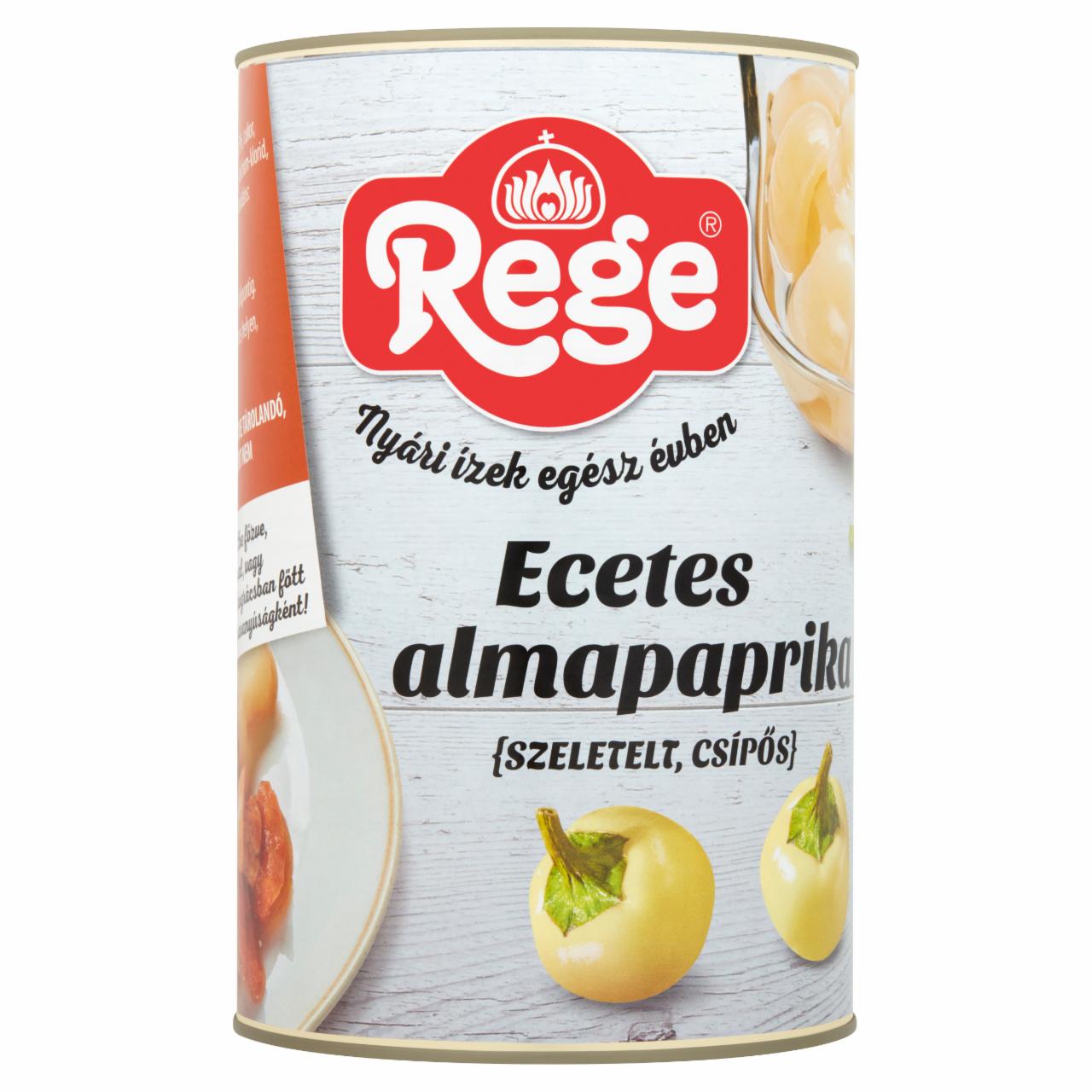 Képek - Rege szeletelt, csípős ecetes almapaprika 4100 g