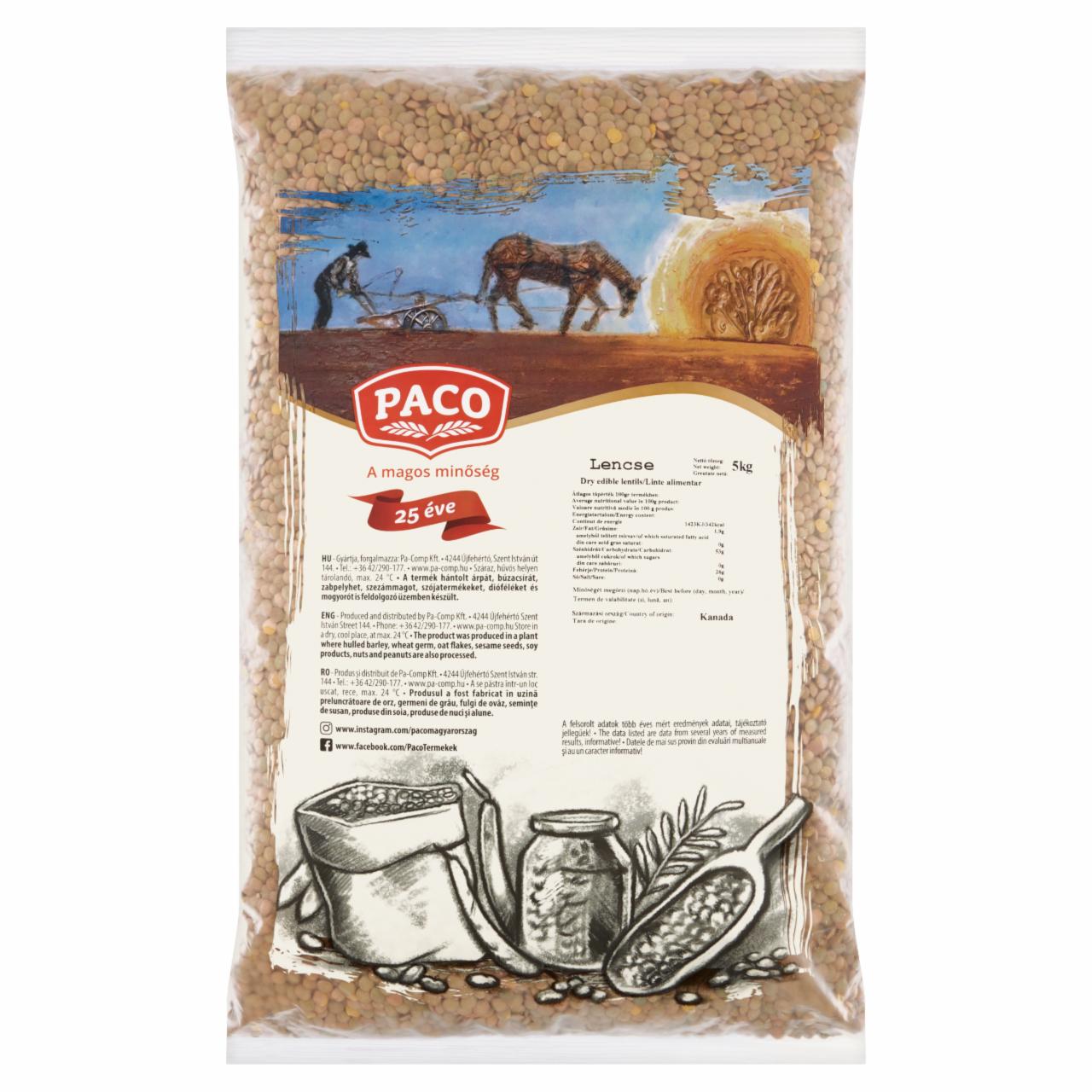 Képek - Paco lencse 5 kg