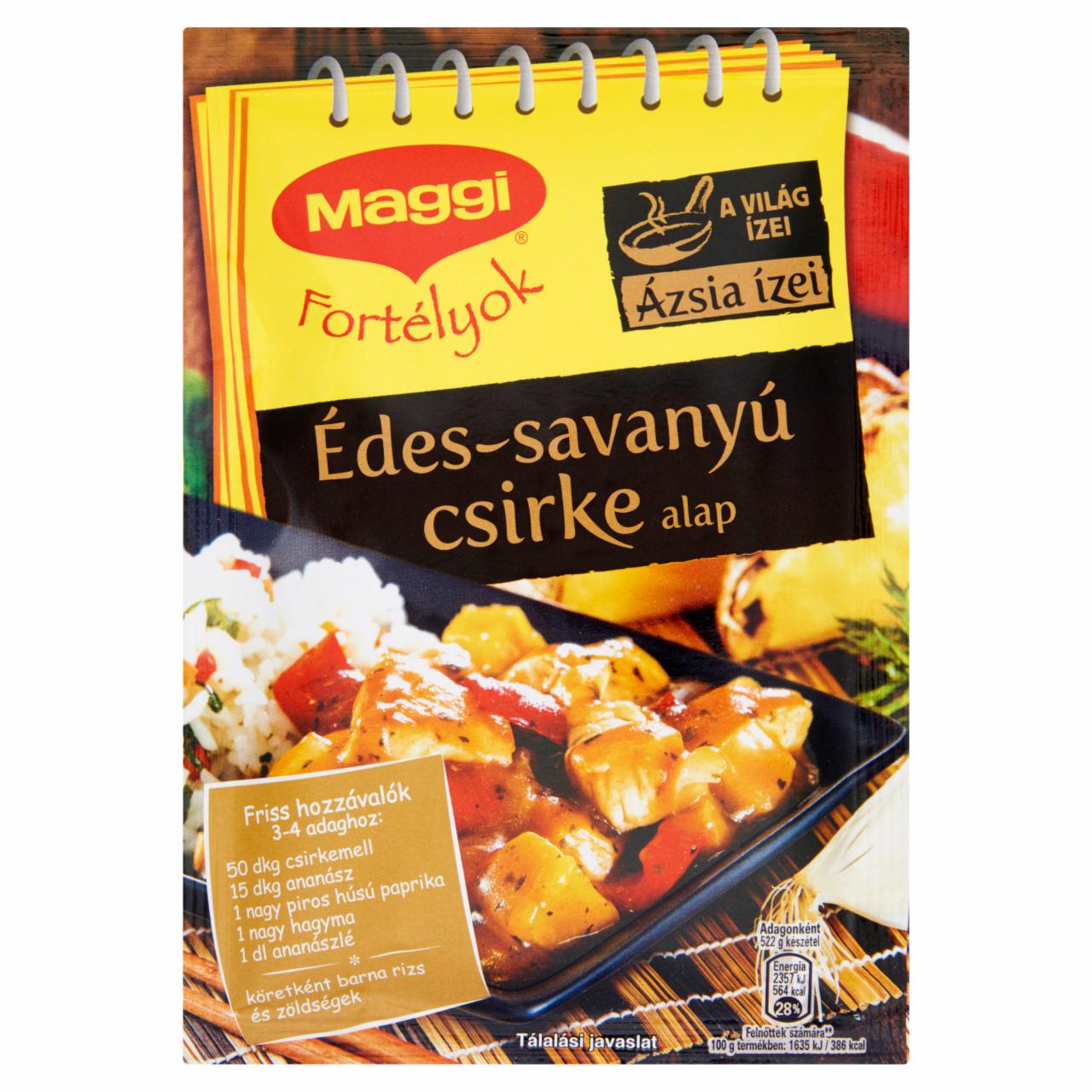 Képek - Maggi Fortélyok Édes-savanyú csirke alap 55 g