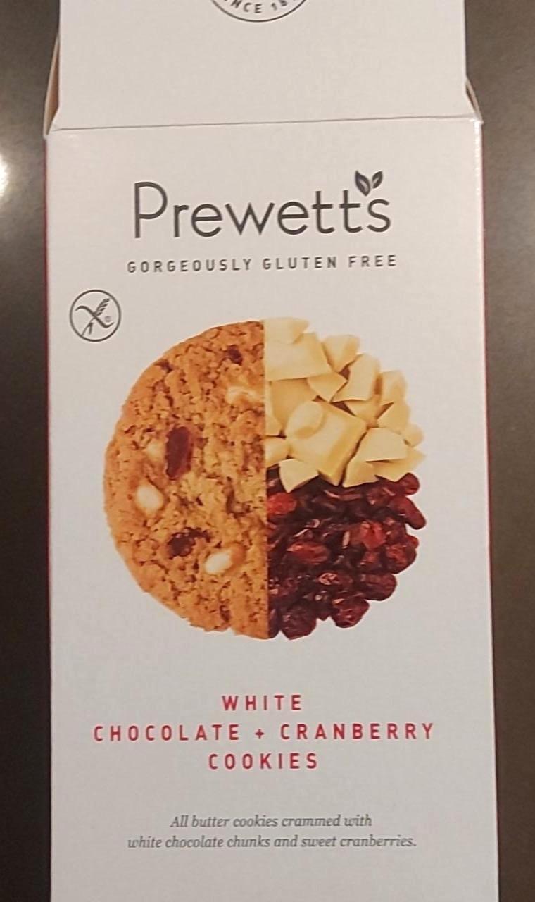 Képek - White chocolate + cranberry cookies Prewetts