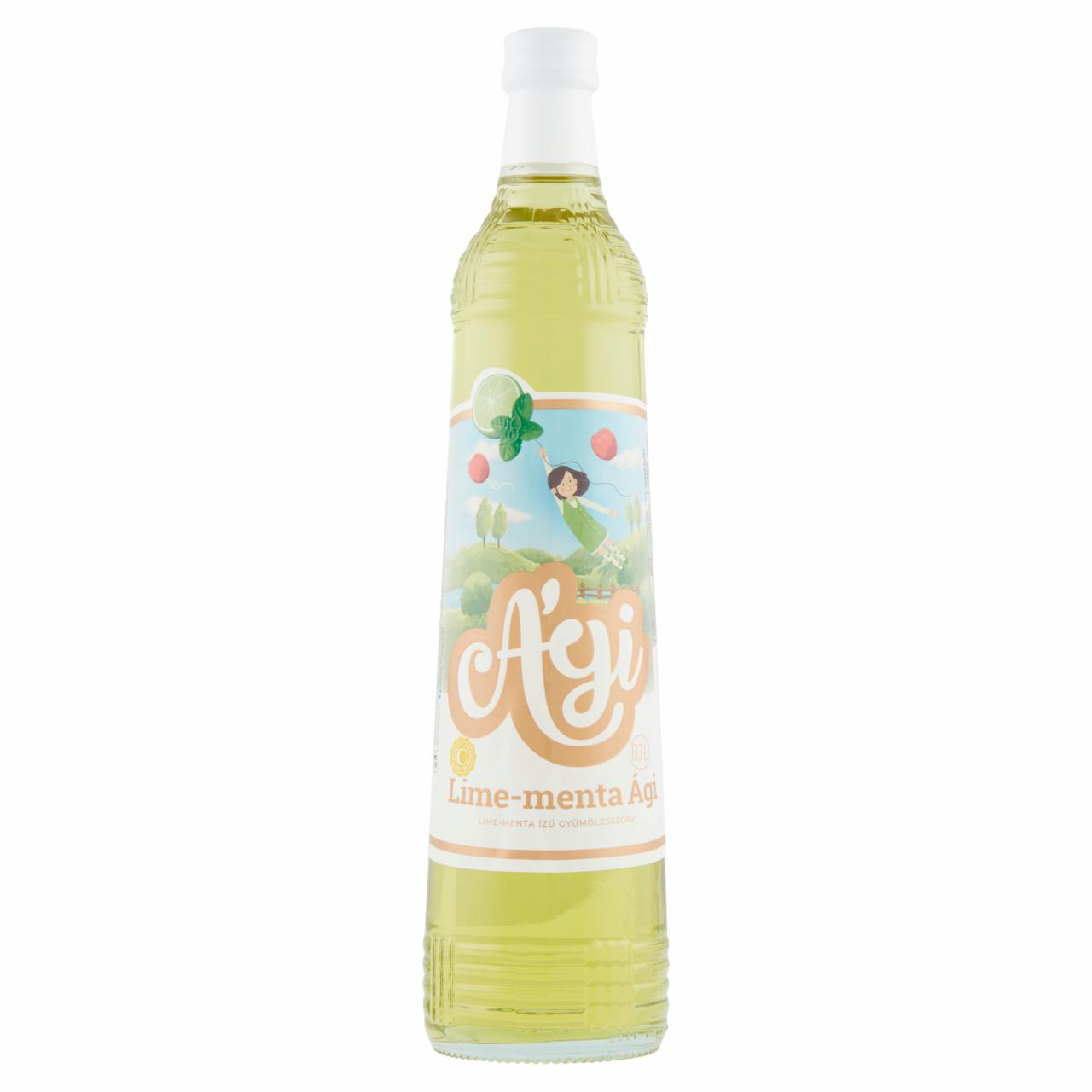 Képek - Ági Lime-menta Ági lime-menta ízű gyümölcsszörp 0,7 l