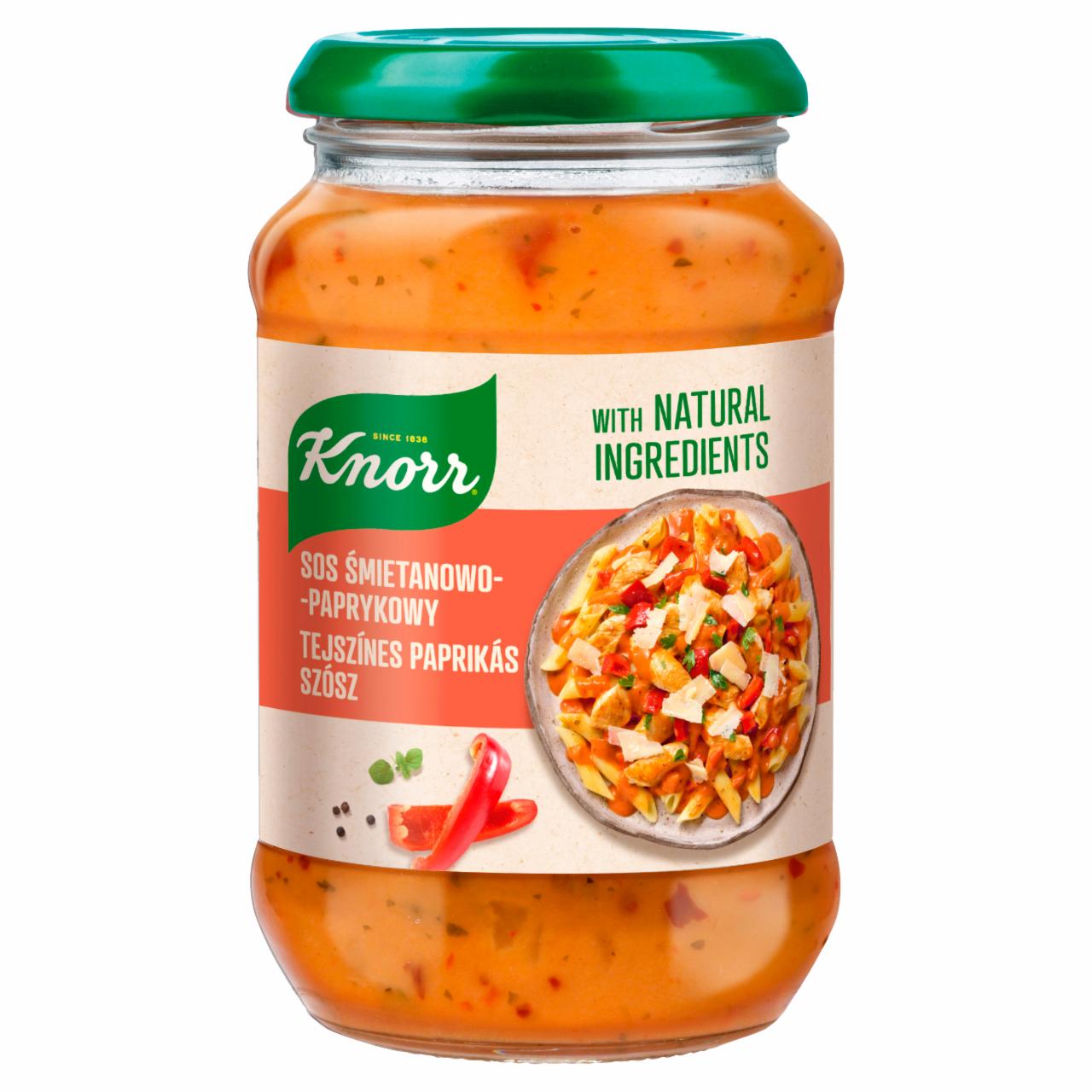 Képek - Knorr tejszínes paprikás szósz 400 g