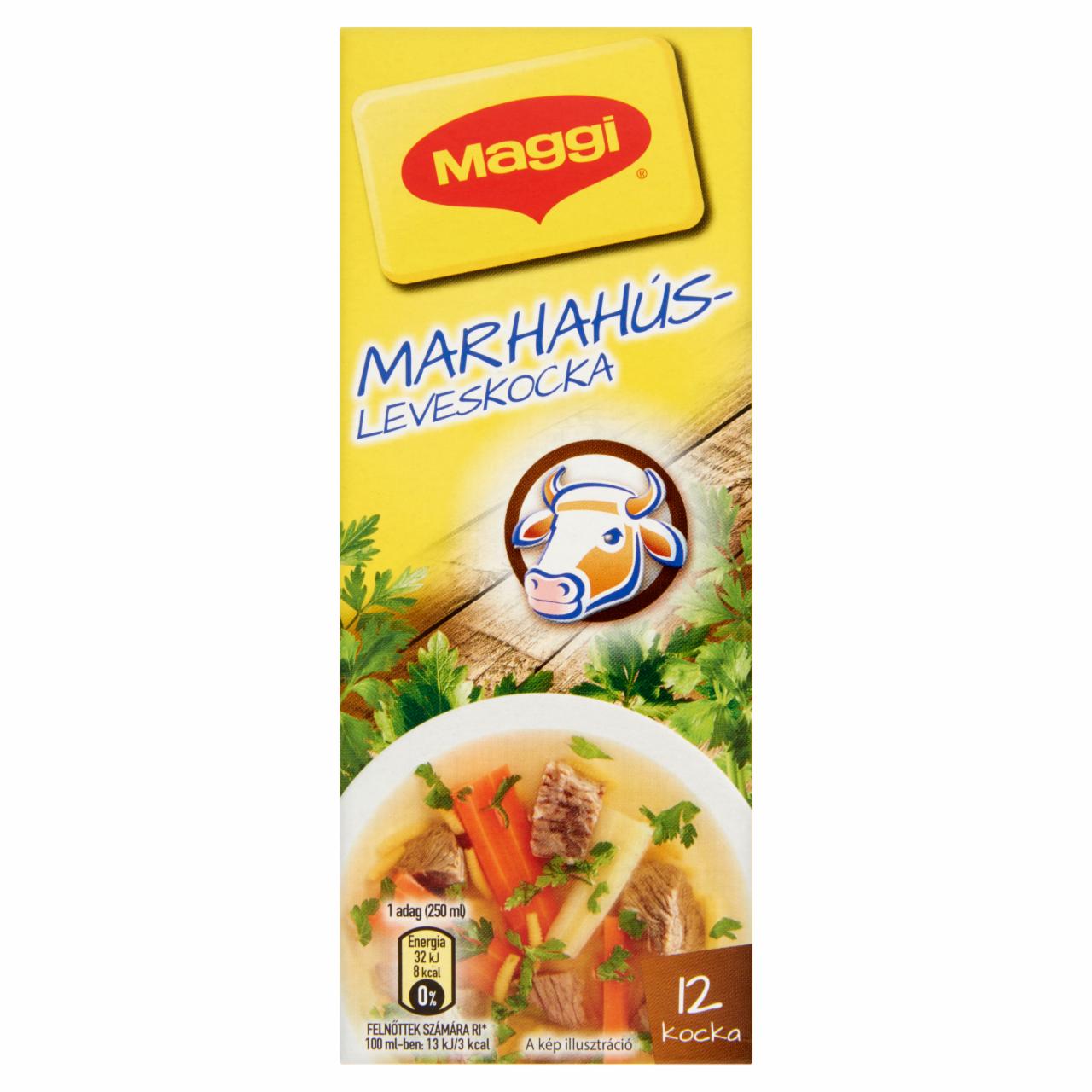 Képek - Maggi Marhahúsleves-kocka 132 g