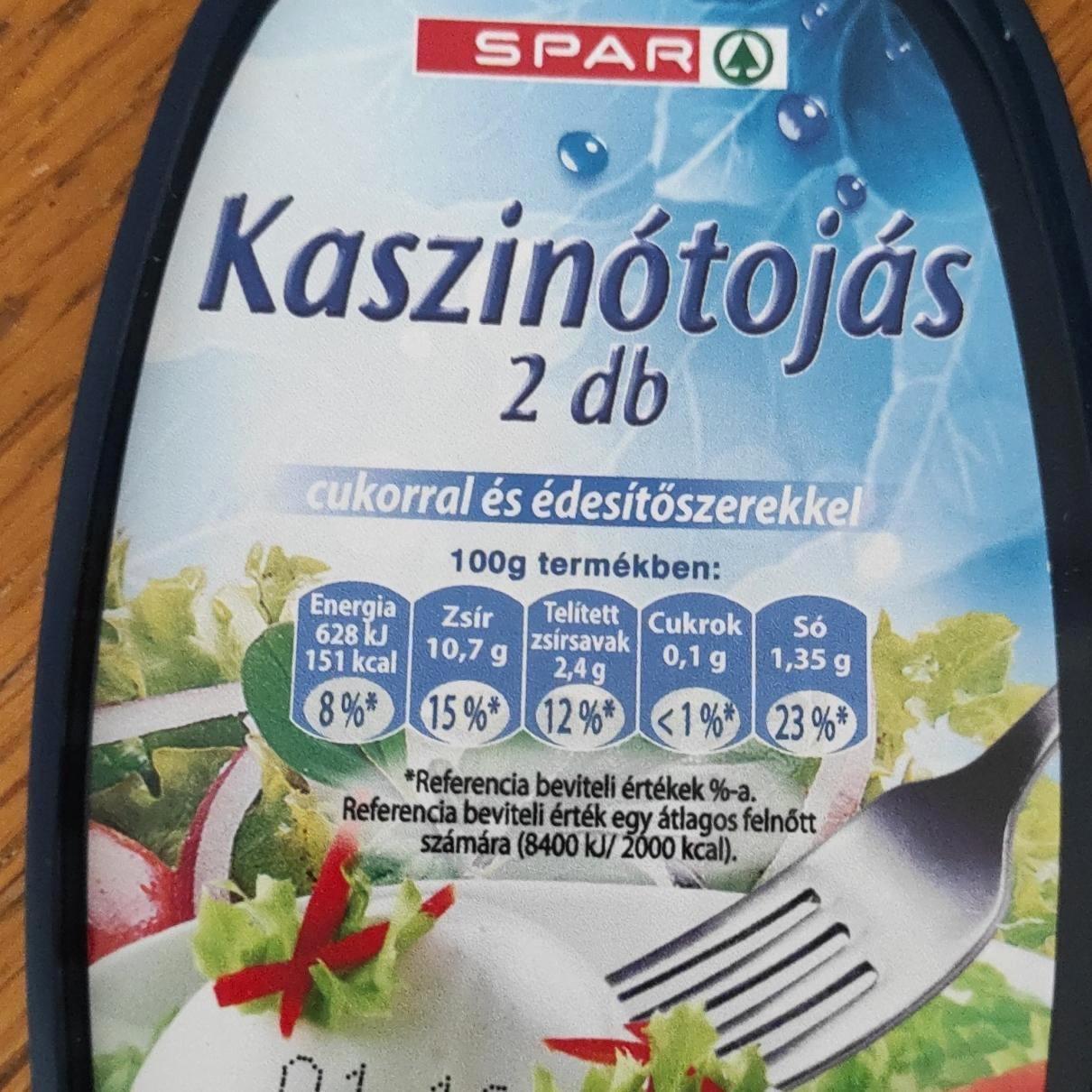 Képek - Kaszinótojás 2db Spar