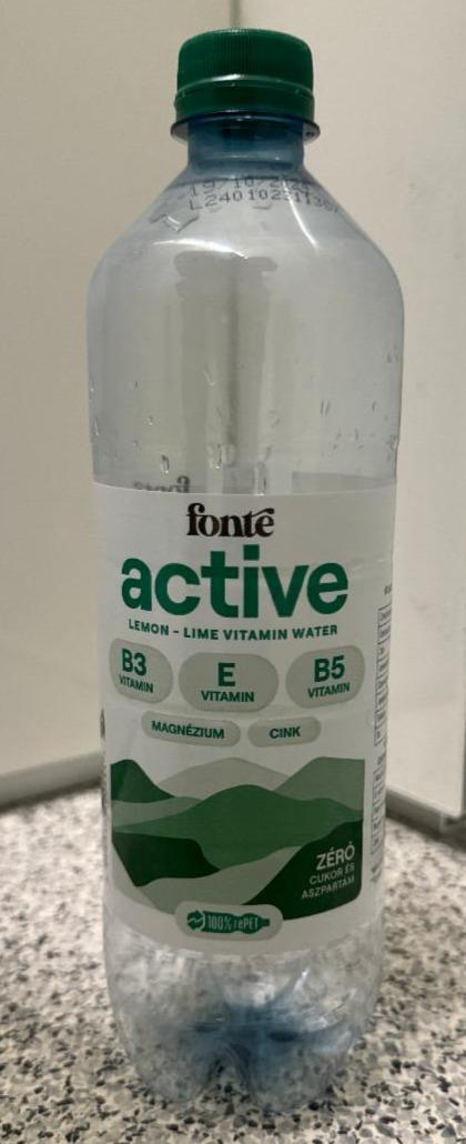Képek - Active Lemon-lime vitamin water Fonte