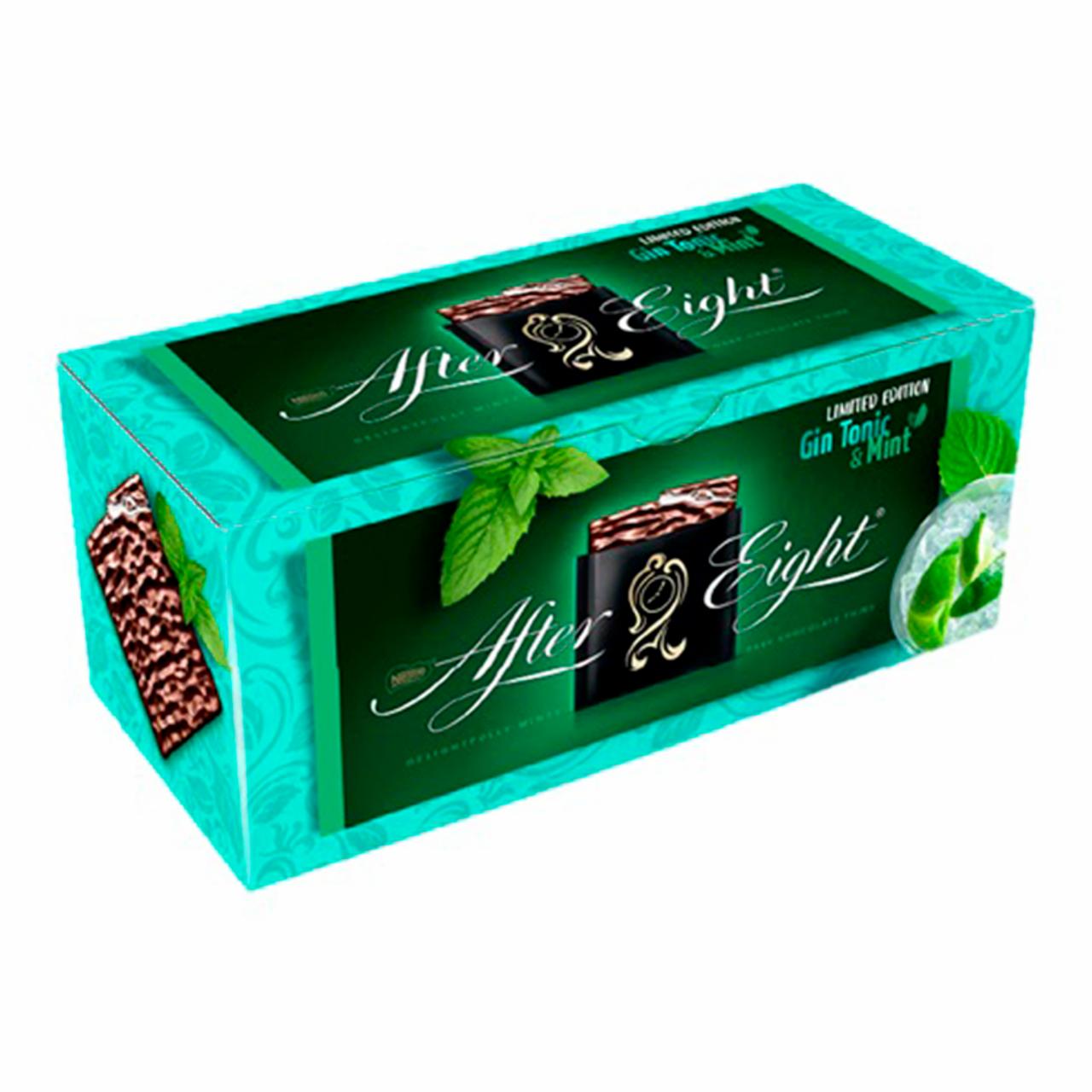 Képek - After Eight étcsokoládéval mártott gin-tonik ízű mentás fondant lapocskák 200 g