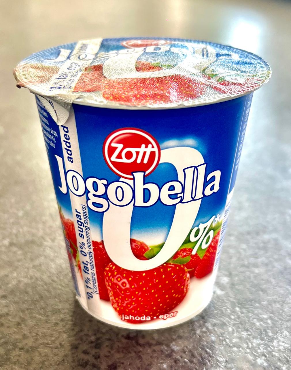 Képek - Jogobella Zott 0% zsírtartalom - epres