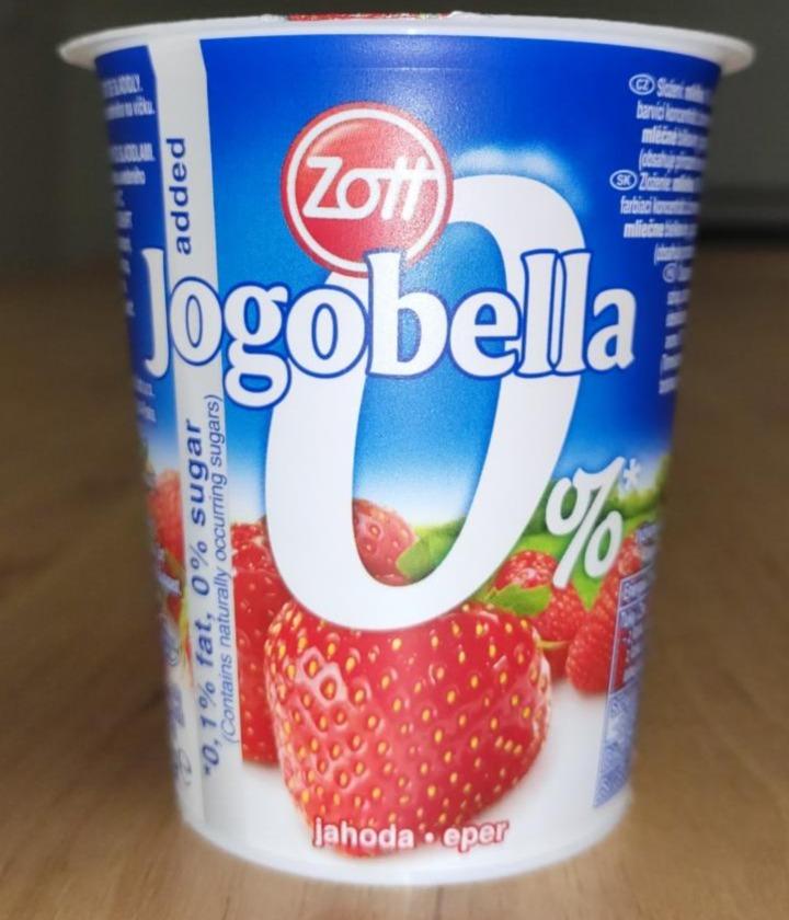 Képek - Jogobella Zott 0% zsírtartalom - epres