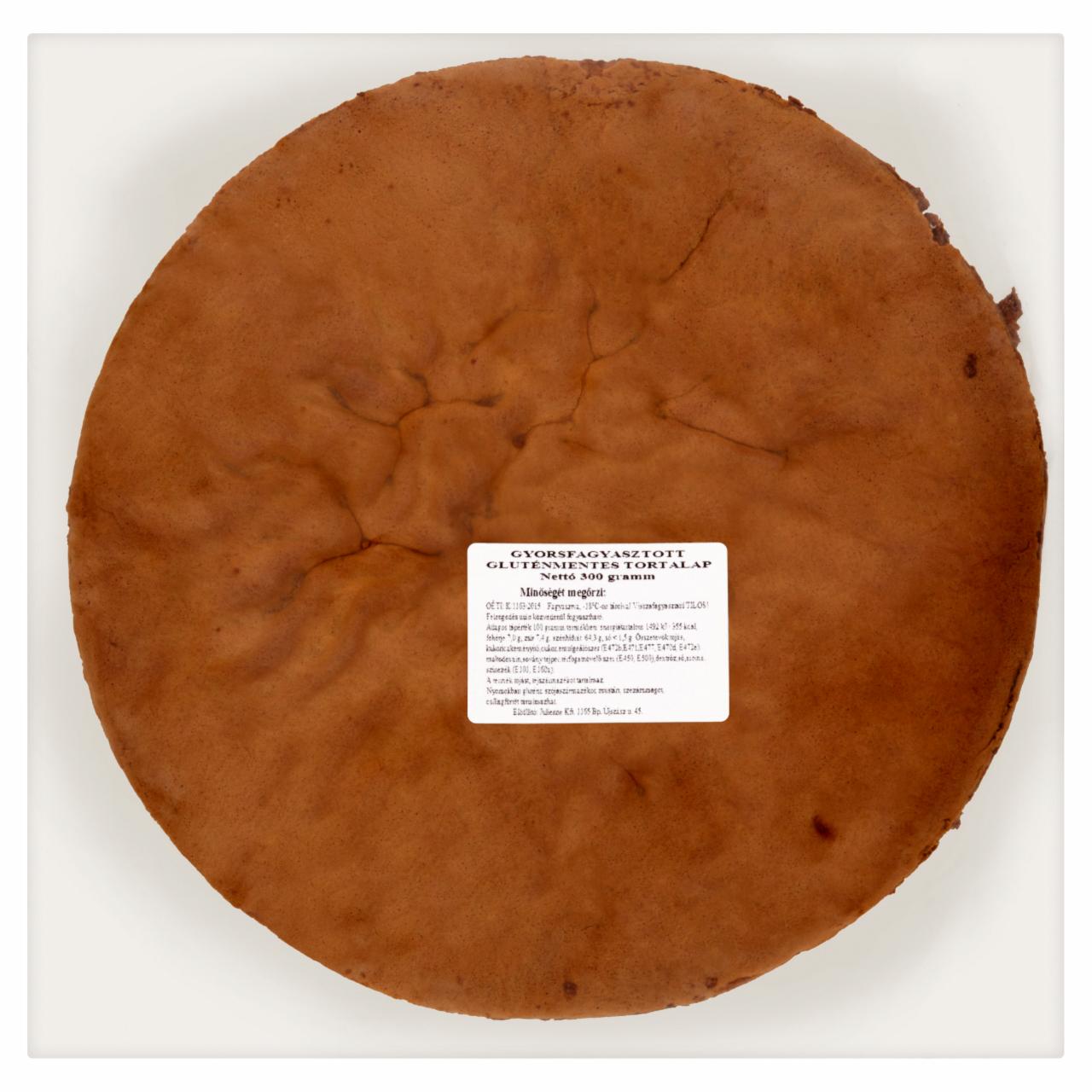 Képek - Gyorsfagyasztott gluténmentes tortalap 300 g