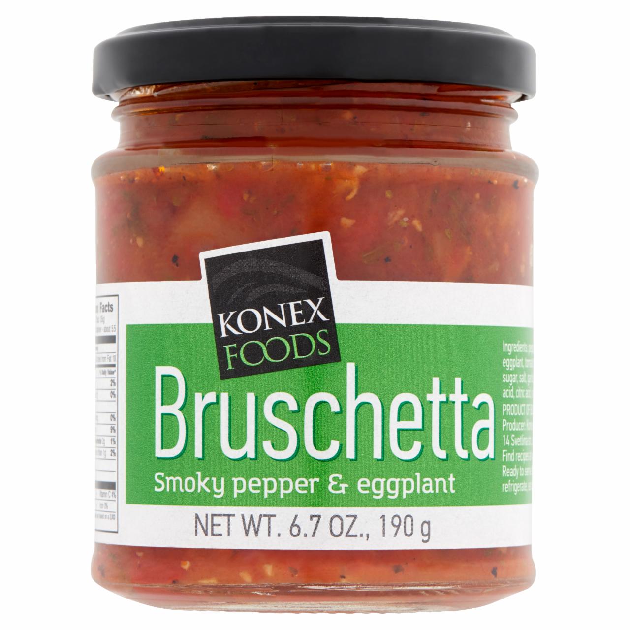 Képek - Konex Foods sült paprika & padlizsán mártogatós 190 g