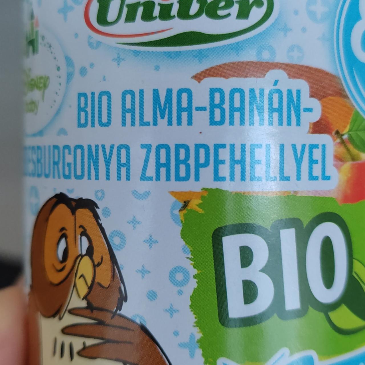 Képek - Bio alma-banán-édesburgonya zabpehellyel Univer