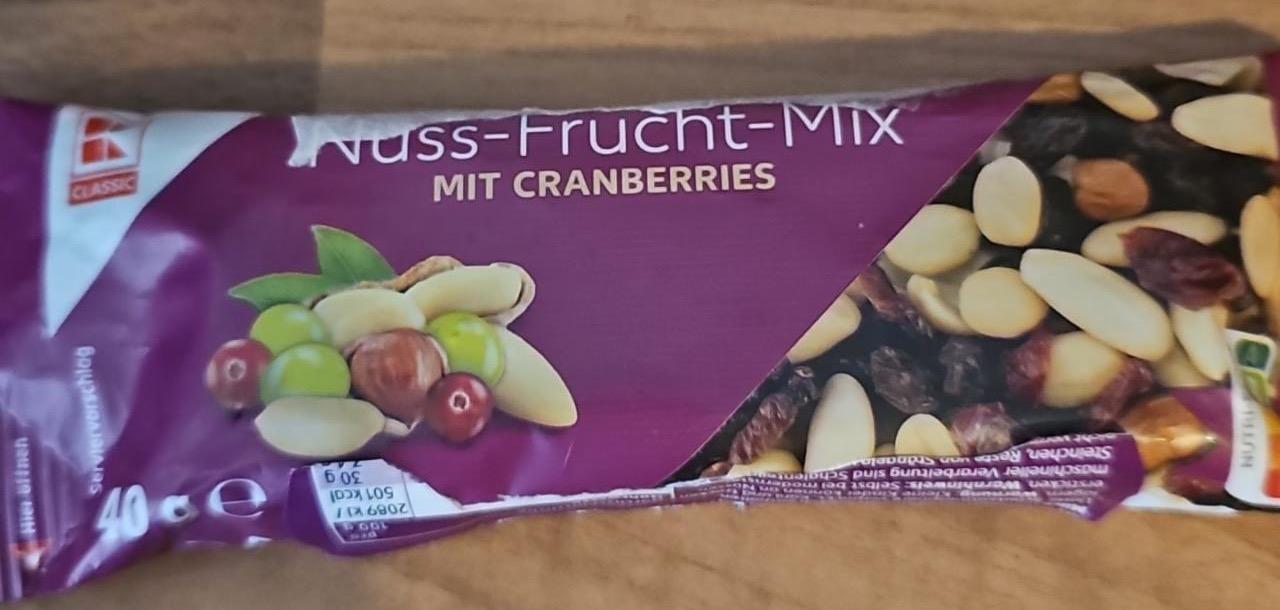 Képek - Nuss Frucht mix mit cranberries K-Classic