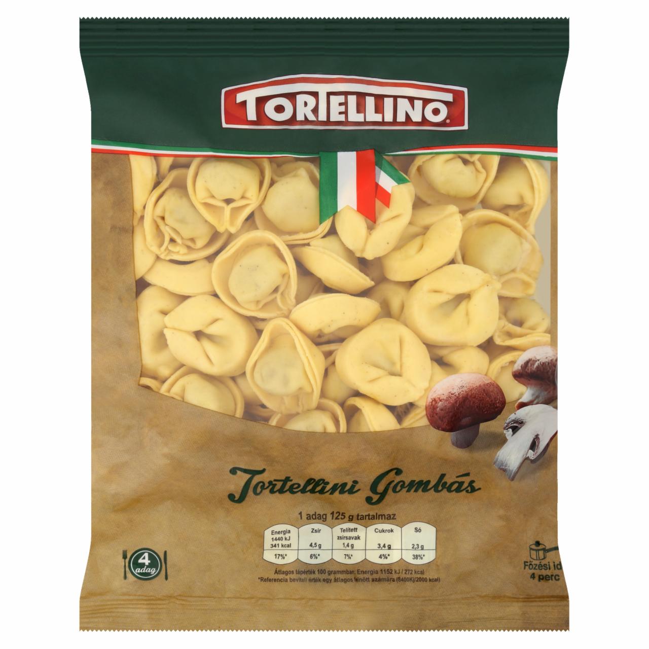 Képek - Tortellino Tortellini gombás friss tészta 500 g