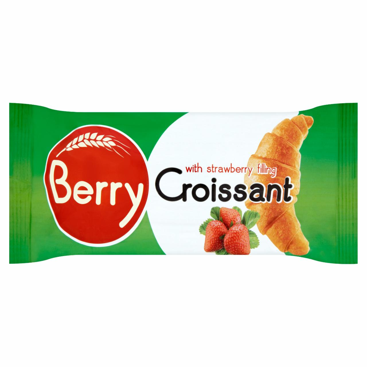 Képek - Berry epres krémmel töltött croissant 50 g