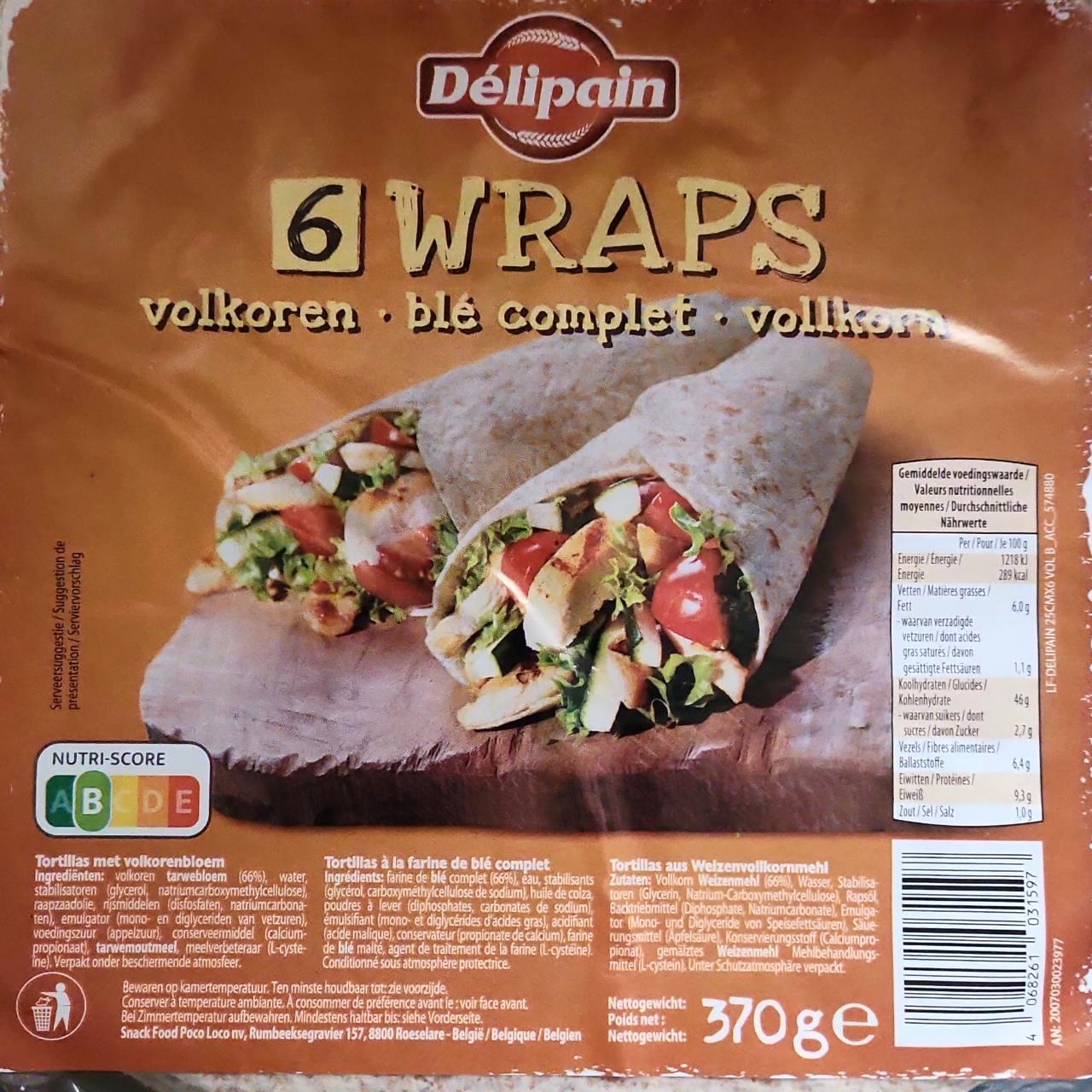 Képek - Wraps vollkorn Délipain