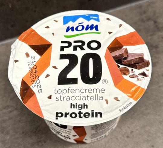 Képek - Topfencreme Stracciatella High protein Nom Pro