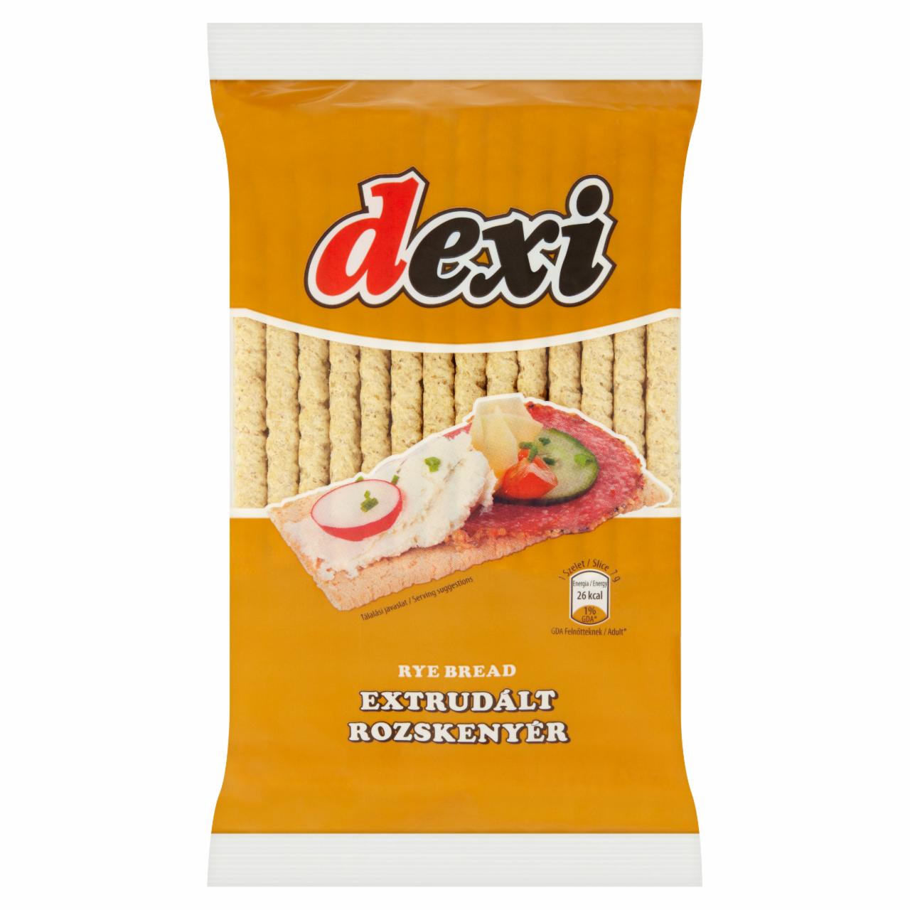 Képek - Dexi extrudált rozskenyér 125 g