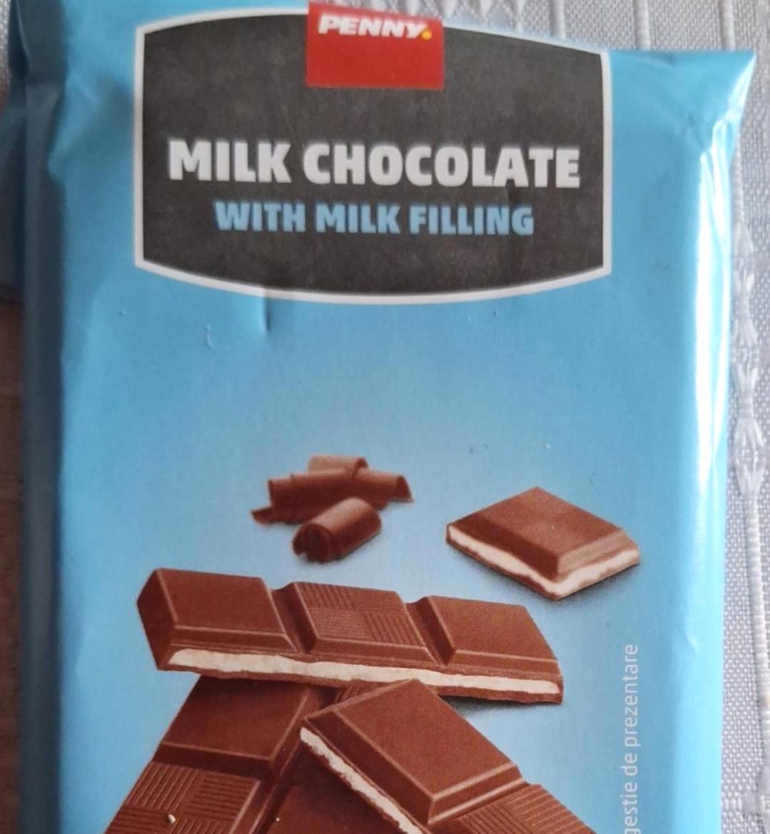 Képek - Milk chocolate with milk filling Penny