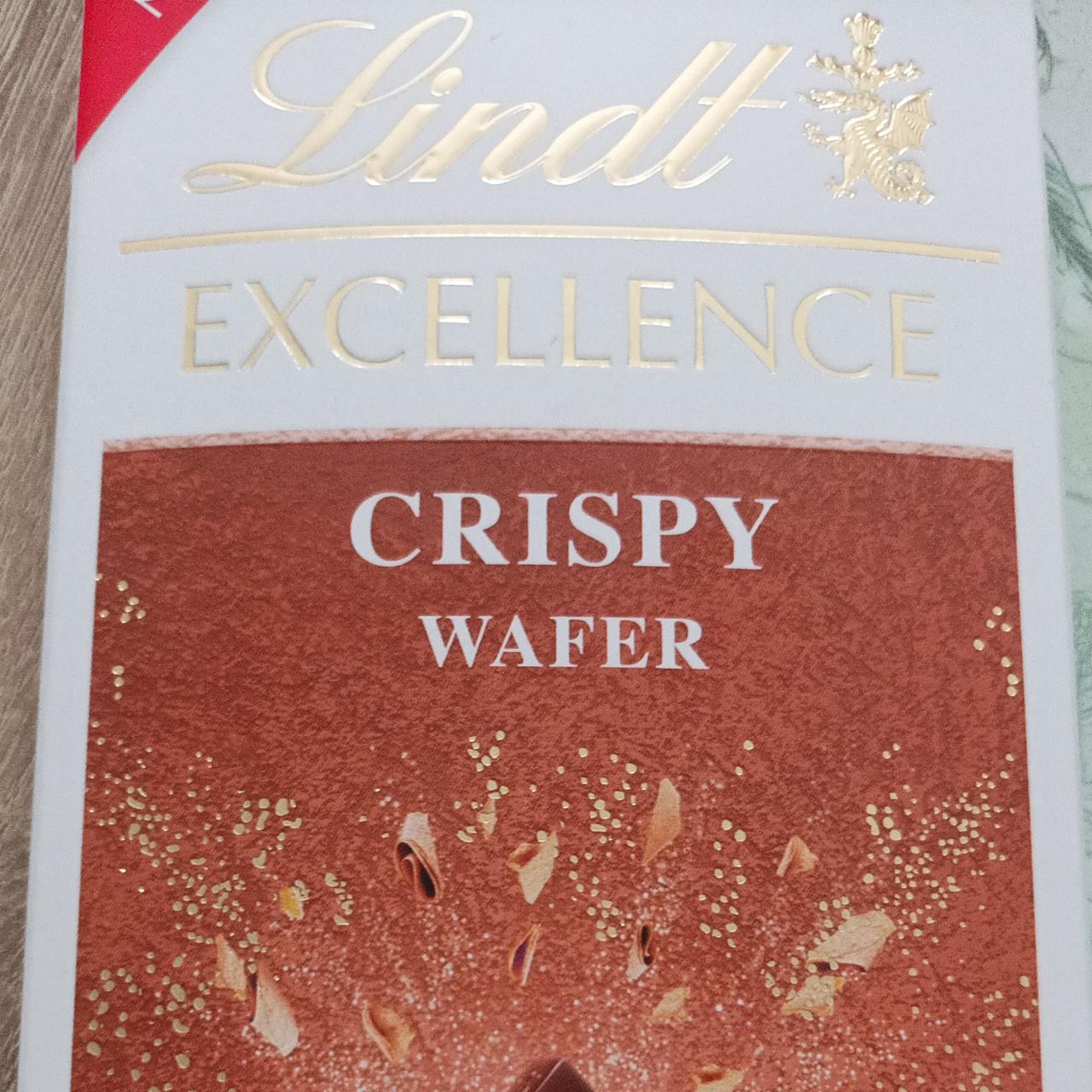 Képek - Lindt Excellence étcsokoládé ropogós ostya darabokkal 100 g
