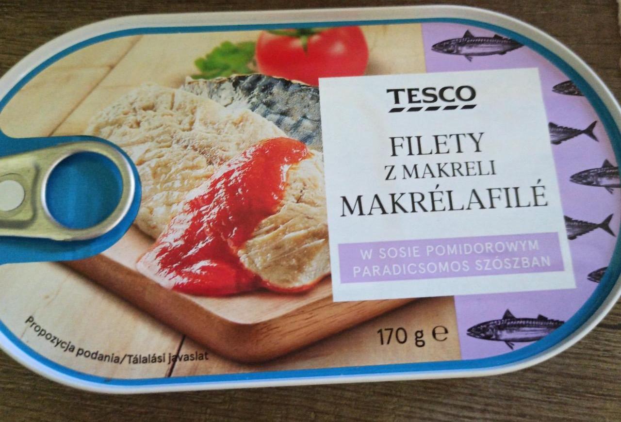 Képek - Makrélafilé paradicsomos szószban Tesco