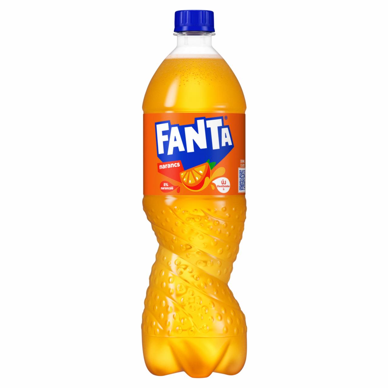 Képek - Fanta szénsavas narancsízű üdítőital 1 l
