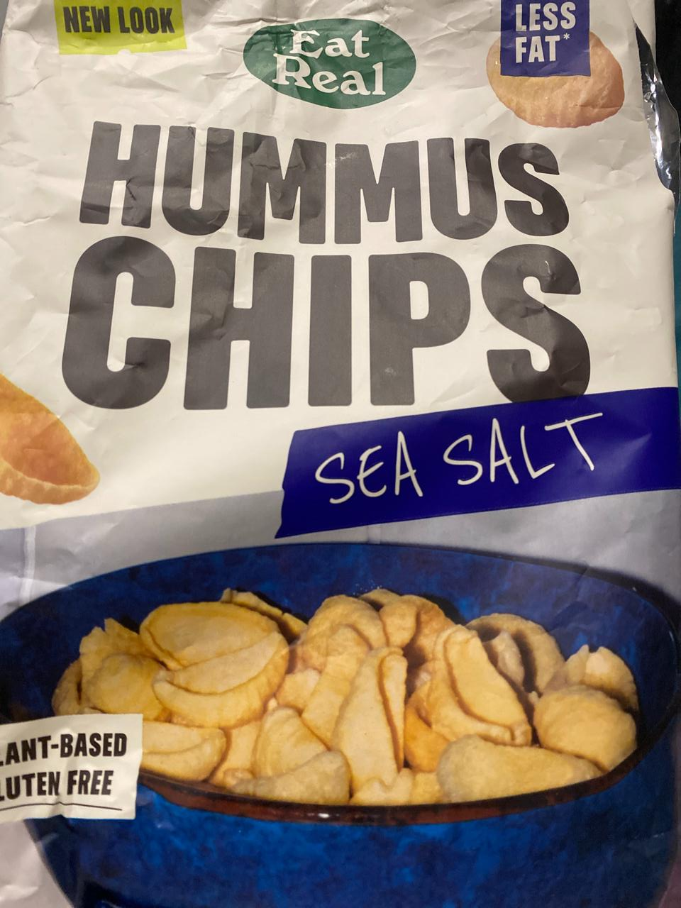 Képek - Eat Real csicseriborsó alapú chips tengeri sóval 110 g