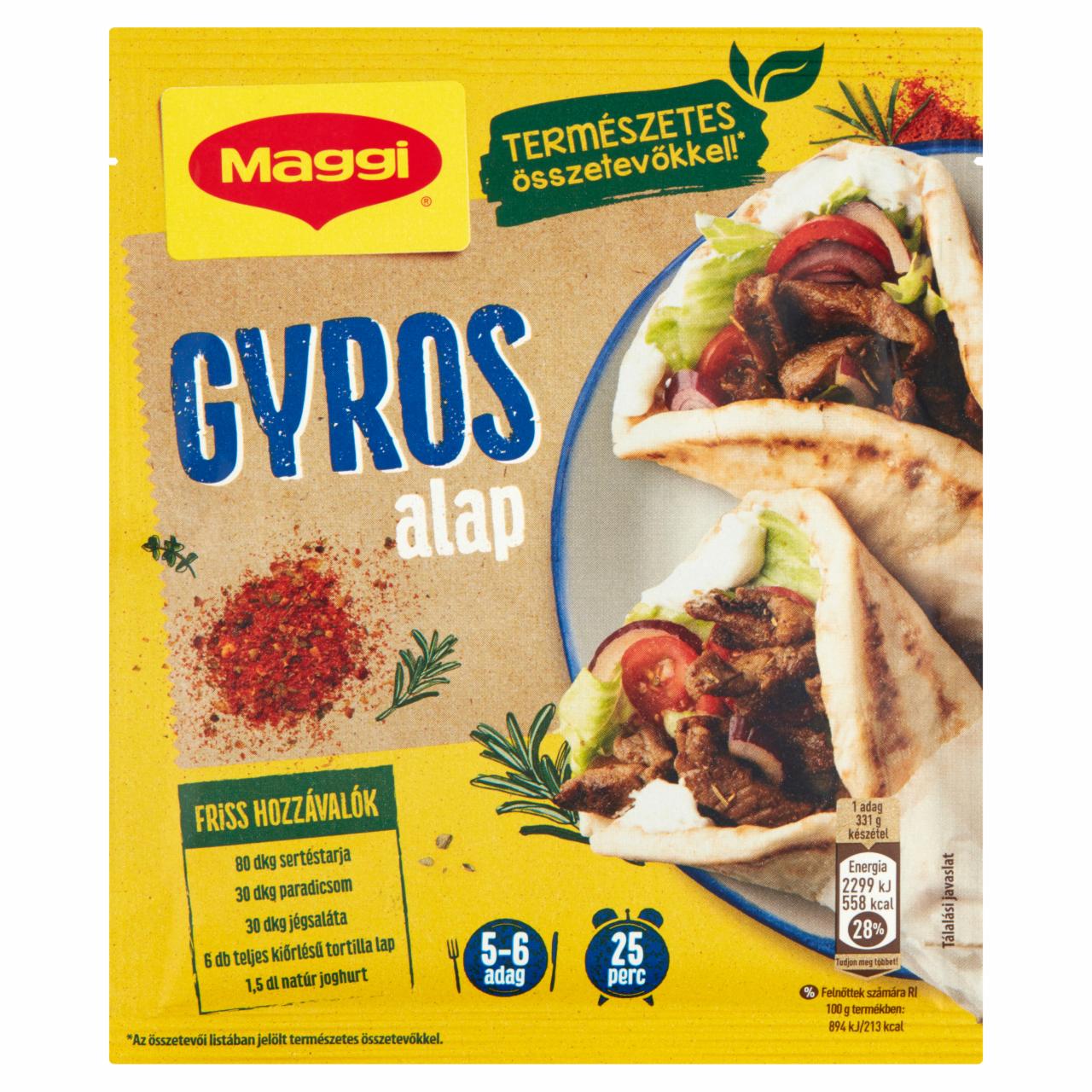 Képek - Maggi Gyros alap 28 g