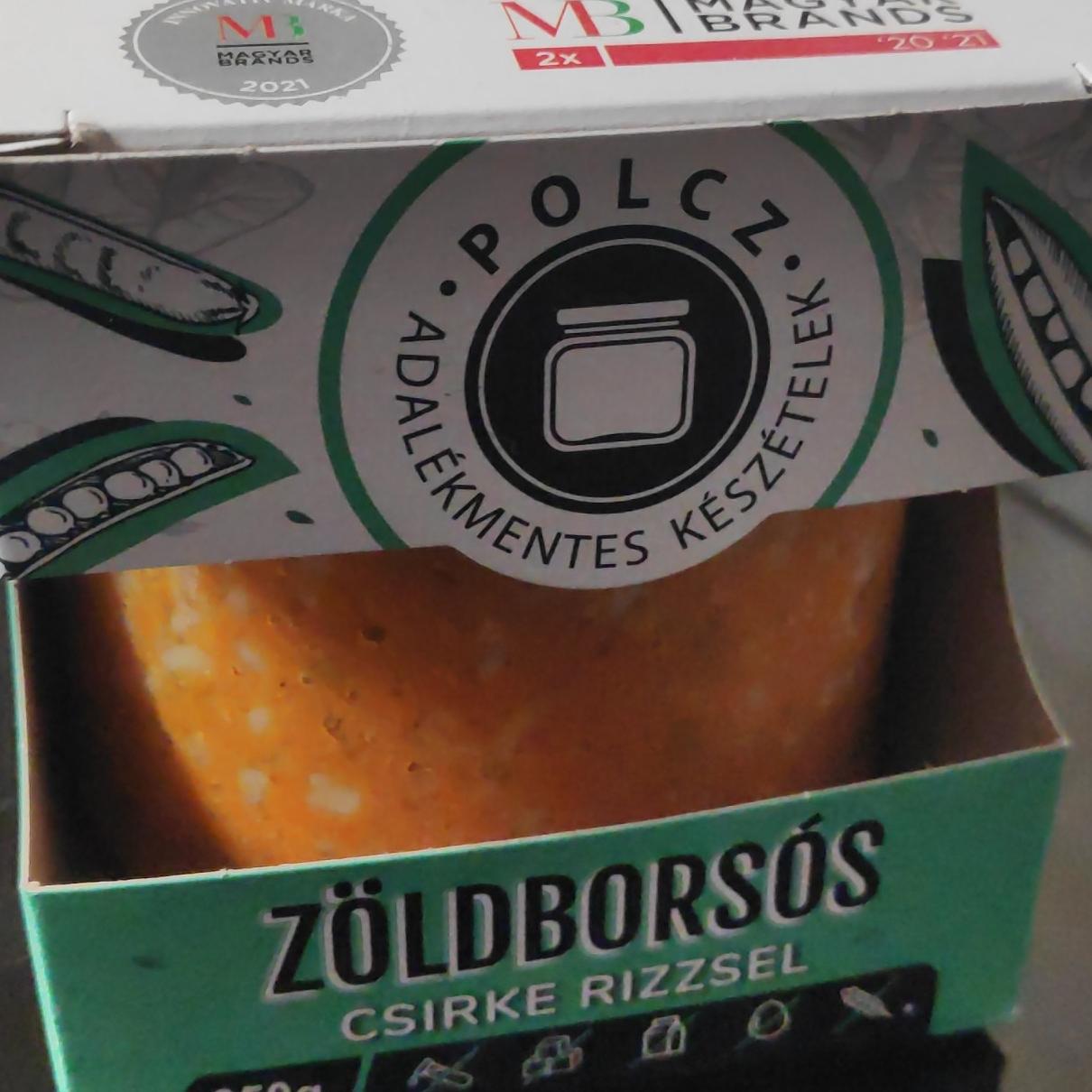 Képek - Polcz zöldborsós csirke rizzsel 350 g