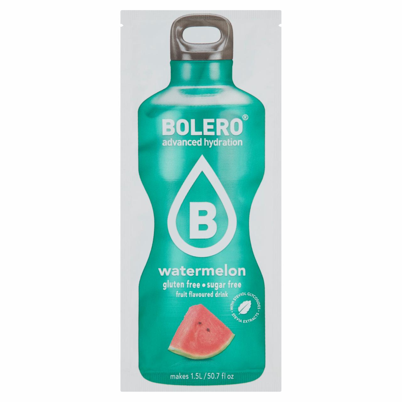 Képek - Bolero görögdinnye ízesítésű italpor édesítőszerekkel 9 g