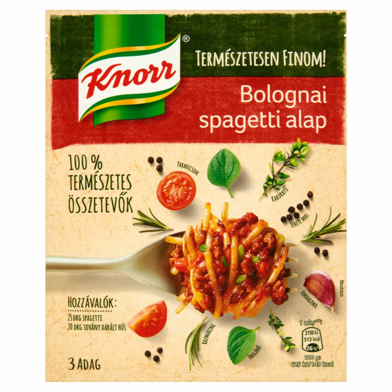 Képek - Knorr bolognai spagetti alap 43 g