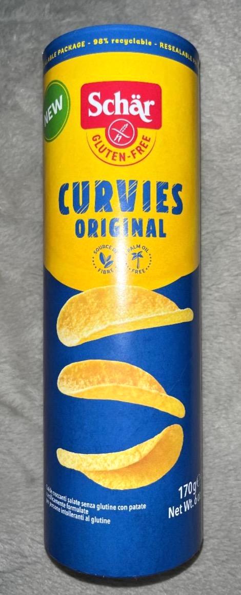 Képek - Gluténmentes Curvies original chips Schär
