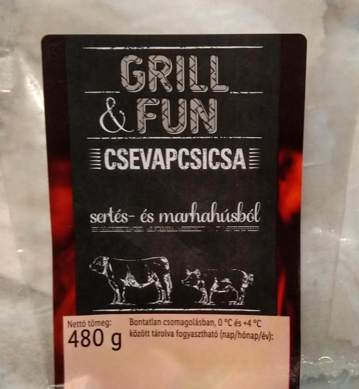 Képek - Csevapcsicsa sértés és marhahúsból Grill&fun