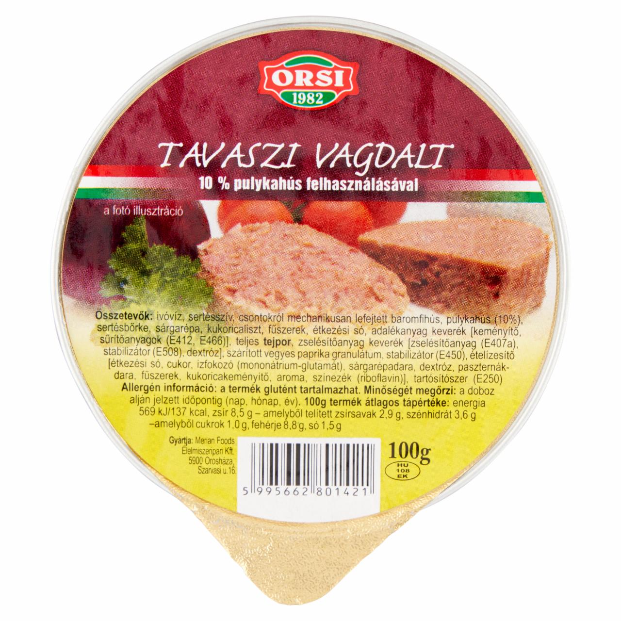 Képek - Orsi tavaszi vagdalt 100 g