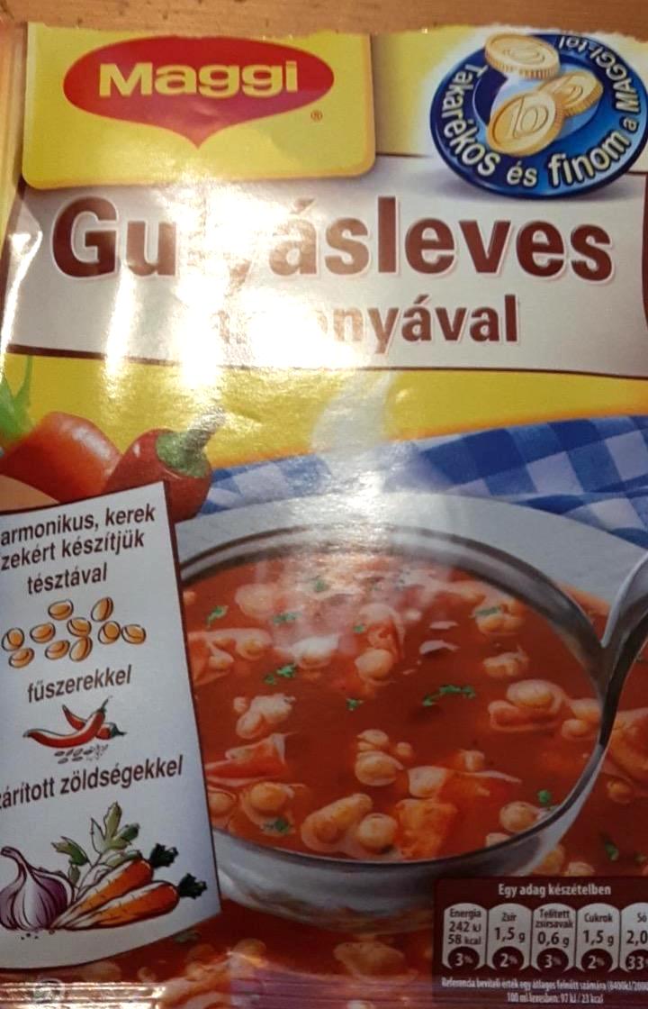 Képek - Gulyásleves tarhonyával Maggi