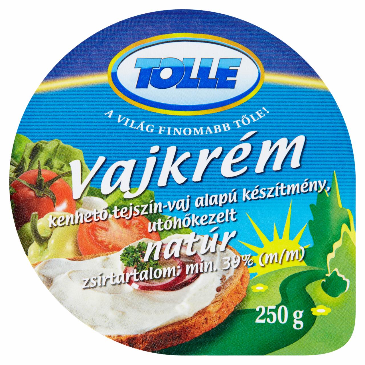 Képek - Tolle natúr vajkrém 250 g