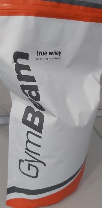 Képek - GymBeam True whey protein white chocolate