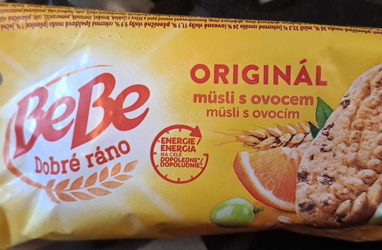 Képek - Bebe dobré ráno originál müsli s ovocem Opavia