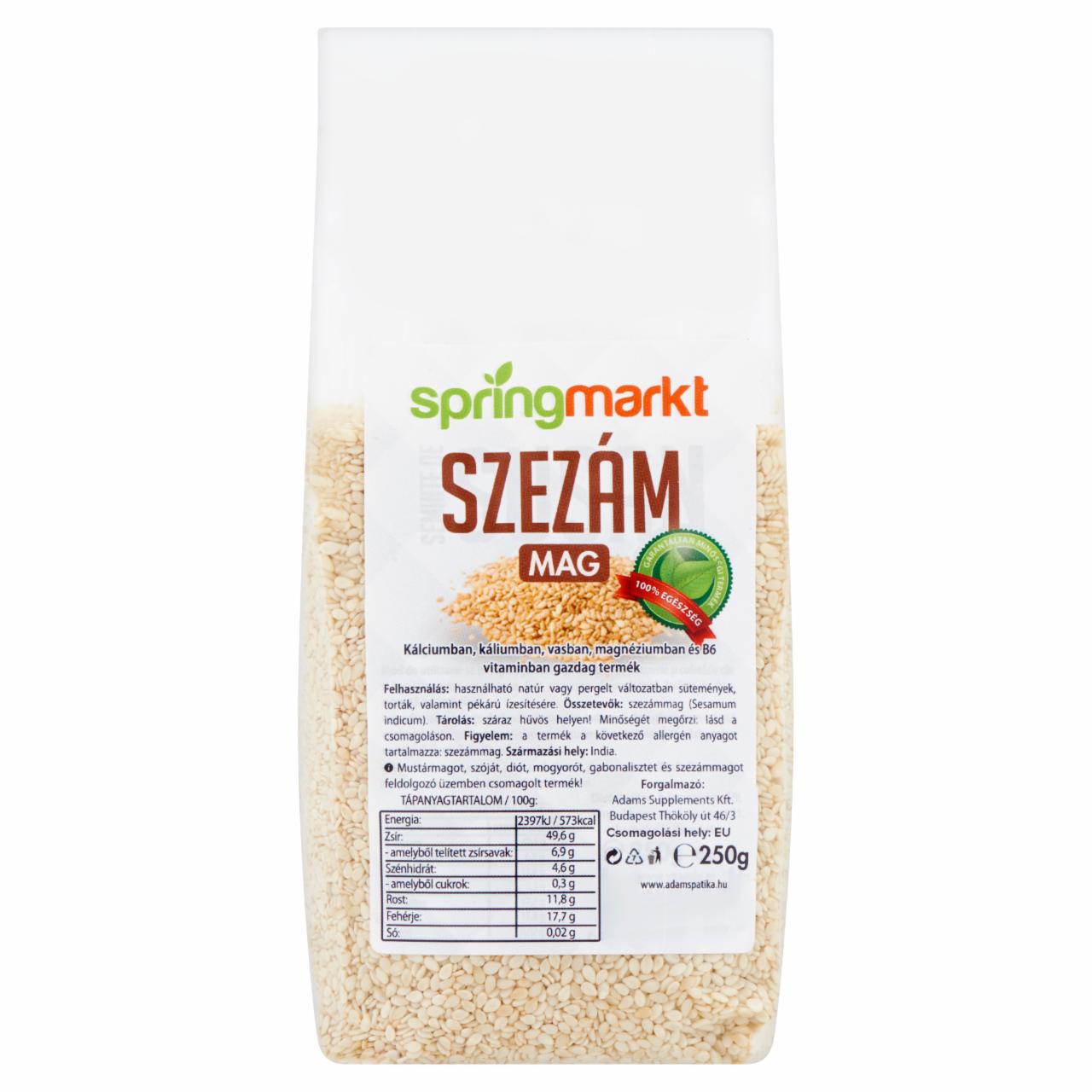 Képek - Springmarkt szezámmag 250 g