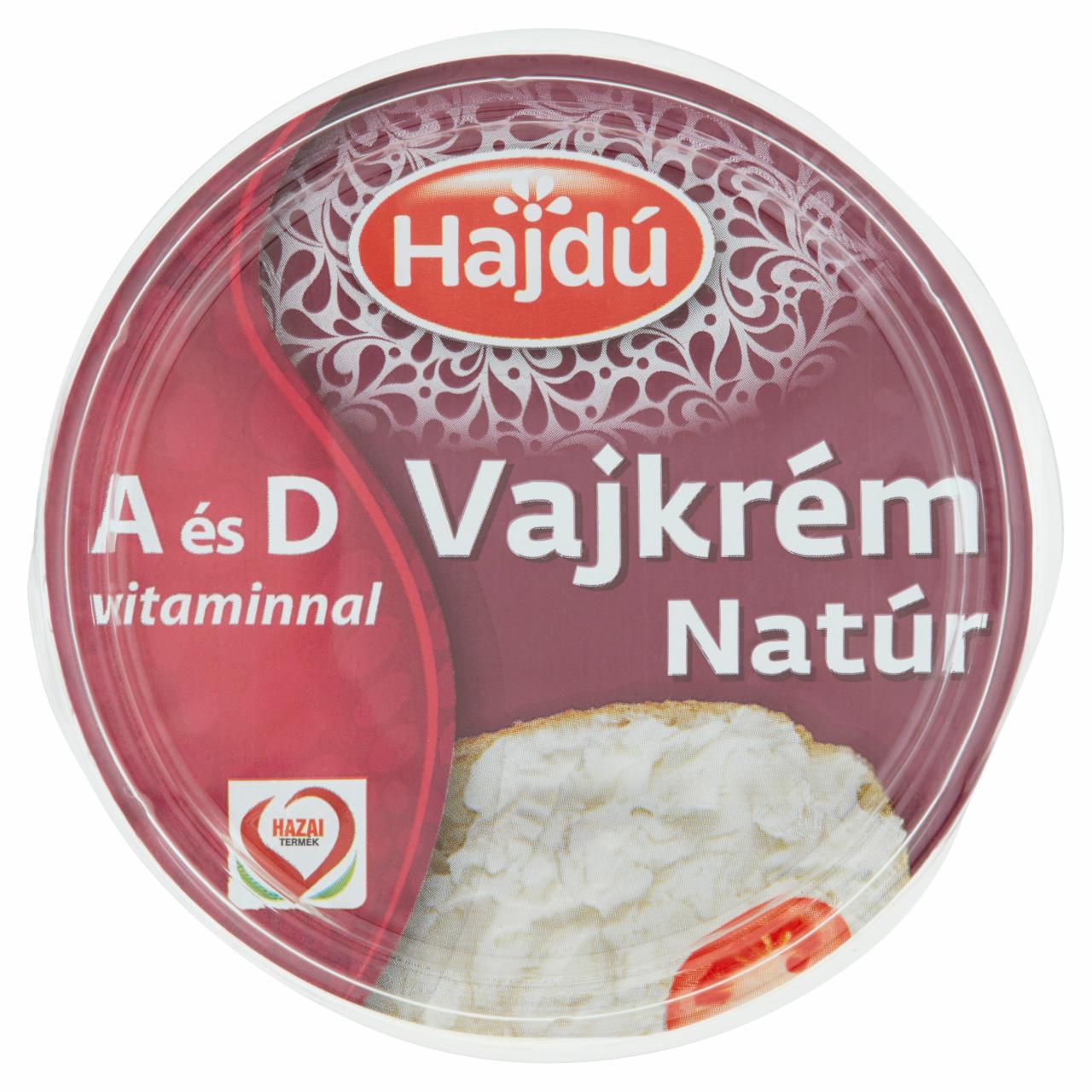 Képek - Hajdú natúr vajkrém vitaminokkal 200 g
