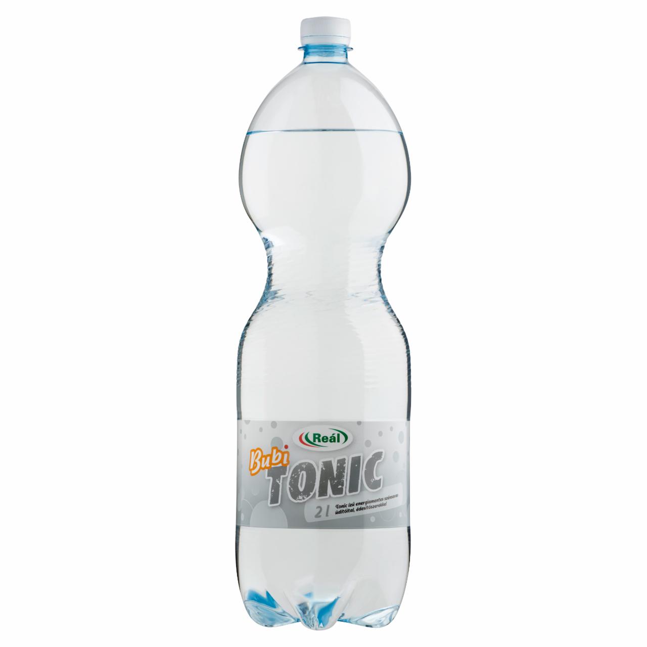 Képek - Reál Bubi tonic ízű energiamentes szénsavas üdítőital édesítőszerekkel 2 l