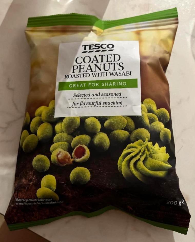 Képek - Földimogyoró wasabi ízesítésű tésztabundában Tesco