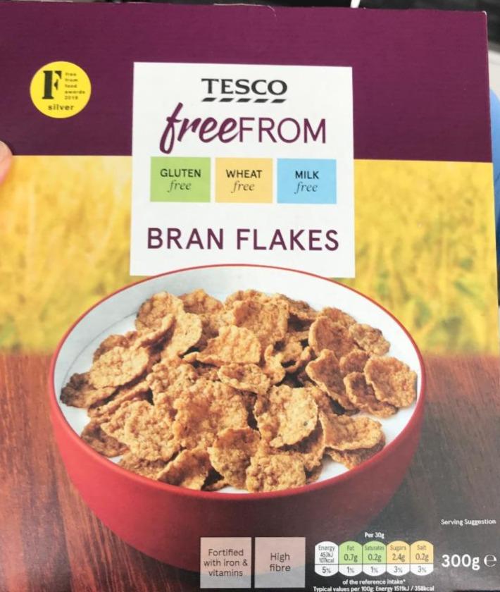 Képek - Bran flakes Tesco Free From