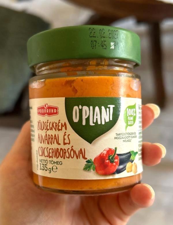 Képek - O'Plant Zöldségkrém ajvárral és csicseriborsóval Podravka