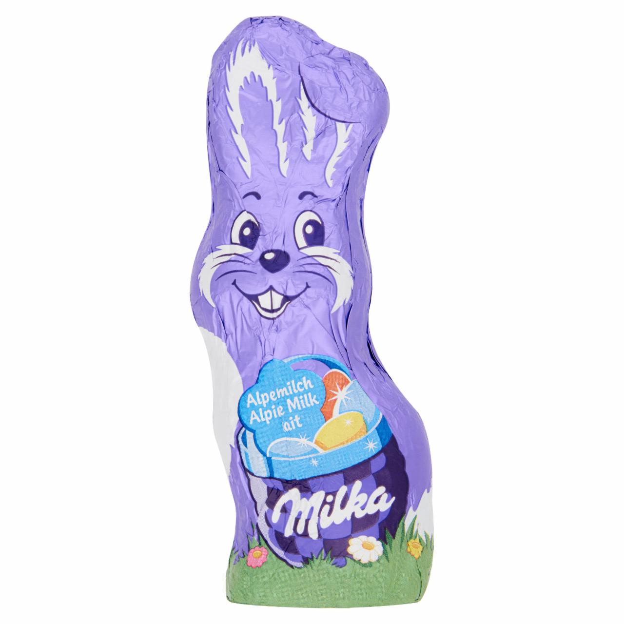 Képek - Milka Húsvéti Nyúl alpesi tejcsokoládé 50 g