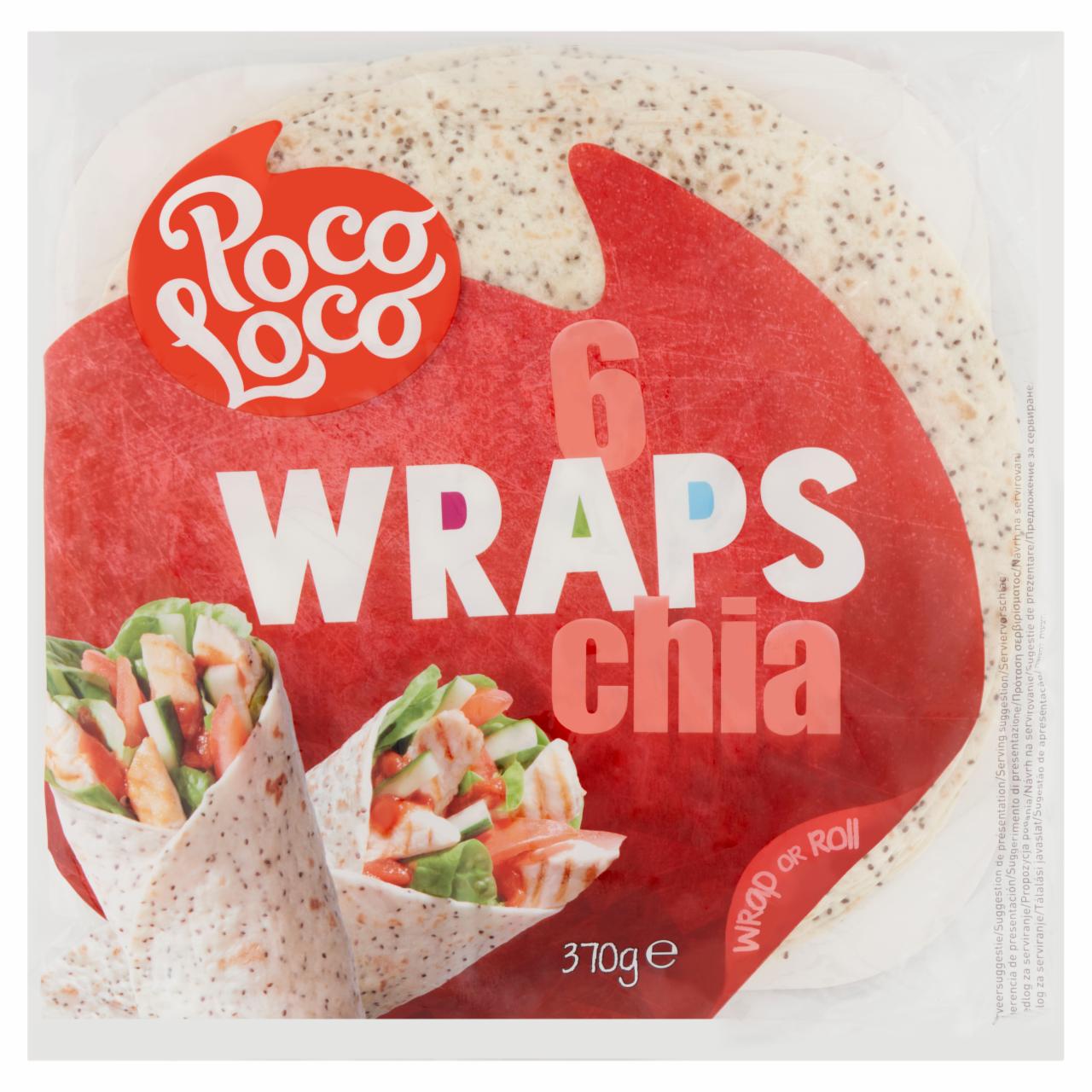 Képek - Poco Loco chia magos tortilla 370 g