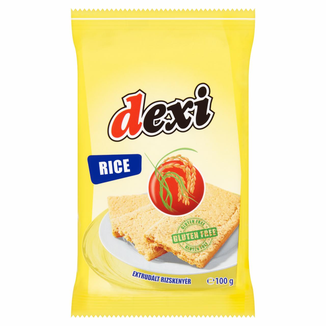 Képek - Dexi gluténmentes extrudált rizskenyér 100 g