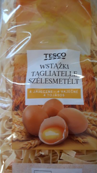 Képek - Tesco szélesmetélt 4 tojásos durum száraztészta 